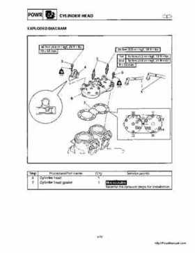 1998-2000 Yamaha WaveRunner GP800 Factory Service Manual, Page 89