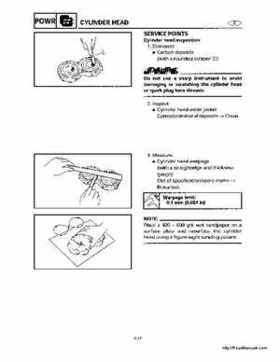 1998-2000 Yamaha WaveRunner GP800 Factory Service Manual, Page 90