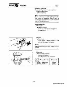 1998-2000 Yamaha WaveRunner GP800 Factory Service Manual, Page 96