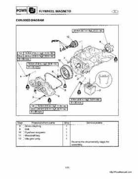 1998-2000 Yamaha WaveRunner GP800 Factory Service Manual, Page 106