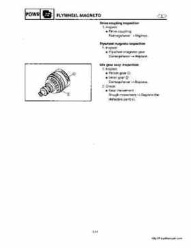 1998-2000 Yamaha WaveRunner GP800 Factory Service Manual, Page 108