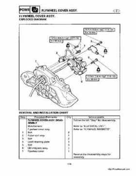 1998-2000 Yamaha WaveRunner GP800 Factory Service Manual, Page 109