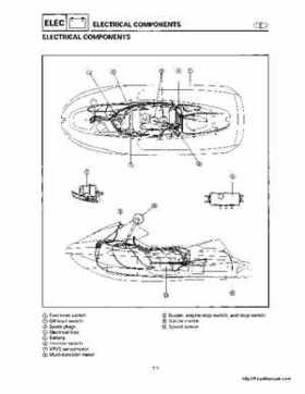 1998-2000 Yamaha WaveRunner GP800 Factory Service Manual, Page 137