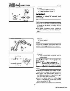 1998-2000 Yamaha WaveRunner GP800 Factory Service Manual, Page 171