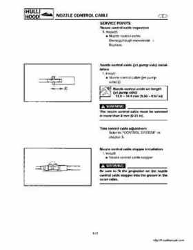 1998-2000 Yamaha WaveRunner GP800 Factory Service Manual, Page 188