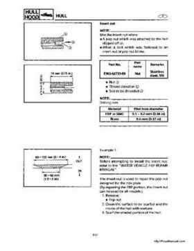 1998-2000 Yamaha WaveRunner GP800 Factory Service Manual, Page 204