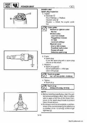 1998-2004 Yamaha WaveRunner XL700 XL760 XL1200 Factory Service Manual, Page 41