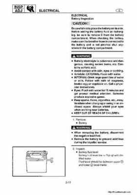 1998-2004 Yamaha WaveRunner XL700 XL760 XL1200 Factory Service Manual, Page 42