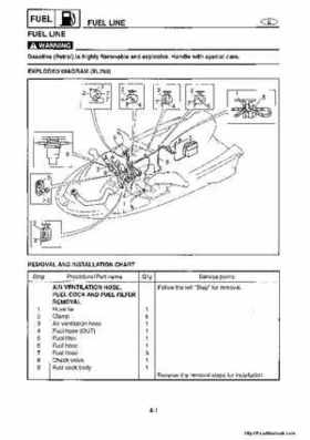 1998-2004 Yamaha WaveRunner XL700 XL760 XL1200 Factory Service Manual, Page 49