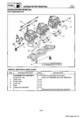 1998-2004 Yamaha WaveRunner XL700 XL760 XL1200 Factory Service Manual, Page 59