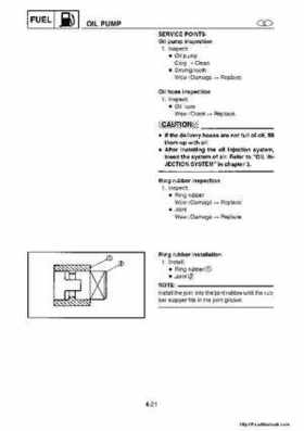 1998-2004 Yamaha WaveRunner XL700 XL760 XL1200 Factory Service Manual, Page 69
