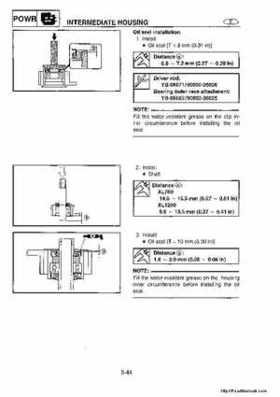 1998-2004 Yamaha WaveRunner XL700 XL760 XL1200 Factory Service Manual, Page 116