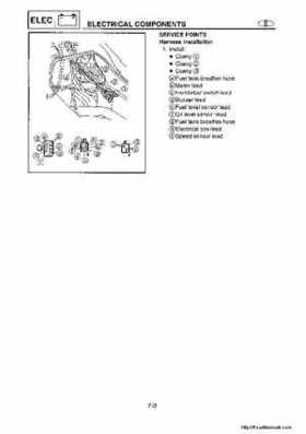 1998-2004 Yamaha WaveRunner XL700 XL760 XL1200 Factory Service Manual, Page 133