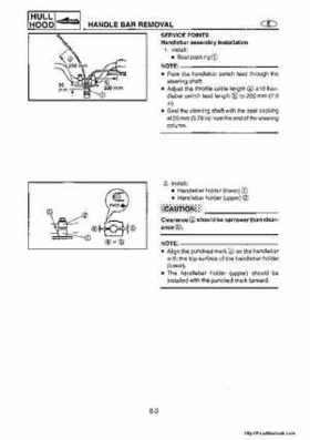 1998-2004 Yamaha WaveRunner XL700 XL760 XL1200 Factory Service Manual, Page 163