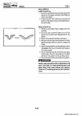1998-2004 Yamaha WaveRunner XL700 XL760 XL1200 Factory Service Manual, Page 186
