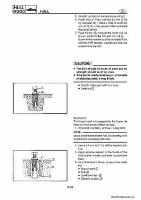 1998-2004 Yamaha WaveRunner XL700 XL760 XL1200 Factory Service Manual, Page 189
