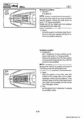 1998-2004 Yamaha WaveRunner XL700 XL760 XL1200 Factory Service Manual, Page 190