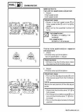 1998-2004 Yamaha WaveRunner XL700 XL760 XL1200 Factory Service Manual, Page 215