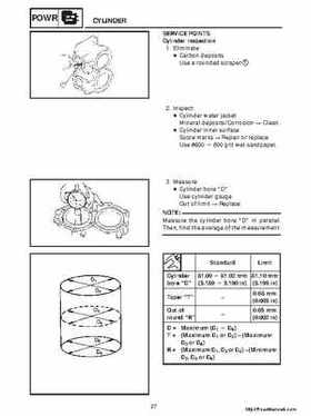 1998-2004 Yamaha WaveRunner XL700 XL760 XL1200 Factory Service Manual, Page 225