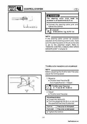 2000-2004 Yamaha WaveRunner SUV SV1200 Service Manual, Page 62