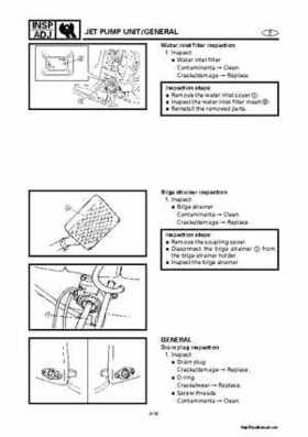2000-2004 Yamaha WaveRunner SUV SV1200 Service Manual, Page 88