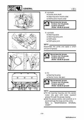 2000-2004 Yamaha WaveRunner SUV SV1200 Service Manual, Page 92