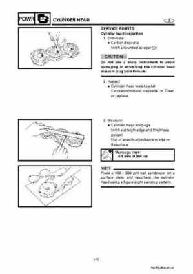 2000-2004 Yamaha WaveRunner SUV SV1200 Service Manual, Page 172