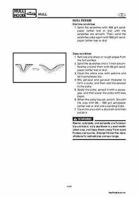 2000-2004 Yamaha WaveRunner SUV SV1200 Service Manual, Page 420