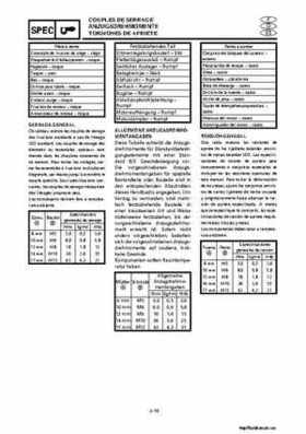 2001-2002 Yamaha XLT800 WaveRunner Service Manual, Page 53