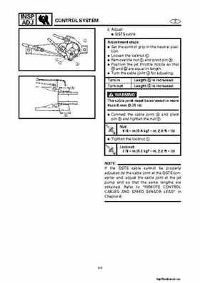 2001-2002 Yamaha XLT800 WaveRunner Service Manual, Page 70