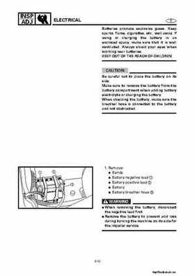 2001-2002 Yamaha XLT800 WaveRunner Service Manual, Page 84