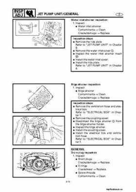 2001-2002 Yamaha XLT800 WaveRunner Service Manual, Page 90
