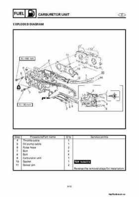 2001-2002 Yamaha XLT800 WaveRunner Service Manual, Page 126