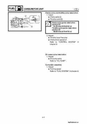 2001-2002 Yamaha XLT800 WaveRunner Service Manual, Page 134