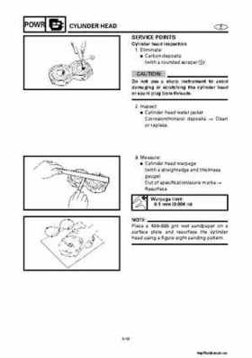 2001-2002 Yamaha XLT800 WaveRunner Service Manual, Page 202