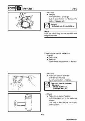 2001-2002 Yamaha XLT800 WaveRunner Service Manual, Page 216