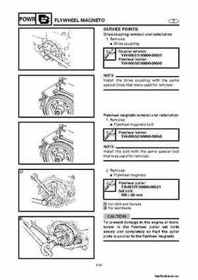 2001-2002 Yamaha XLT800 WaveRunner Service Manual, Page 232