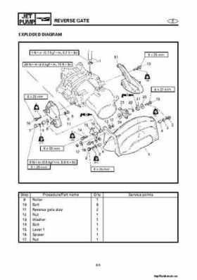 2001-2002 Yamaha XLT800 WaveRunner Service Manual, Page 260