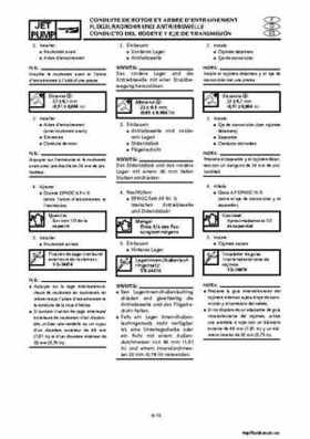 2001-2002 Yamaha XLT800 WaveRunner Service Manual, Page 281