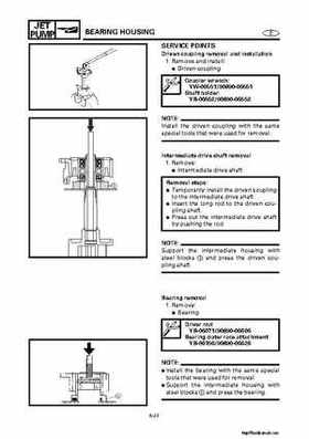 2001-2002 Yamaha XLT800 WaveRunner Service Manual, Page 296