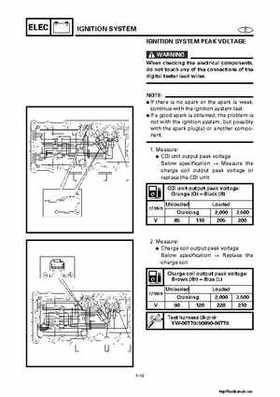 2001-2002 Yamaha XLT800 WaveRunner Service Manual, Page 332