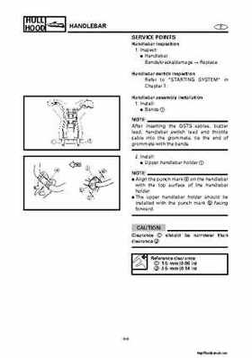 2001-2002 Yamaha XLT800 WaveRunner Service Manual, Page 404