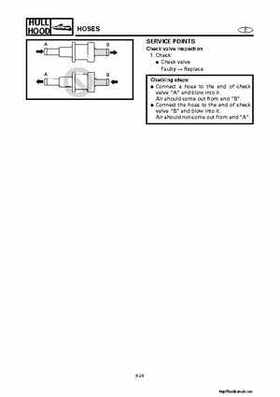 2001-2002 Yamaha XLT800 WaveRunner Service Manual, Page 448
