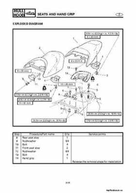2001-2002 Yamaha XLT800 WaveRunner Service Manual, Page 460