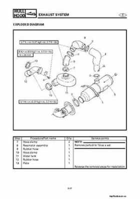 2001-2002 Yamaha XLT800 WaveRunner Service Manual, Page 466