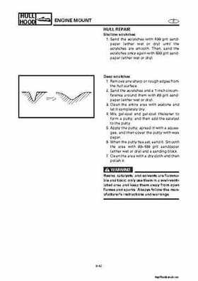 2001-2002 Yamaha XLT800 WaveRunner Service Manual, Page 476