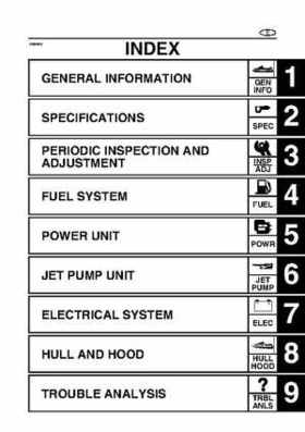 2003-2004 GP1300R WaveRunner Service Manual, Page 7