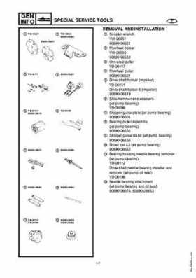 2003-2004 GP1300R WaveRunner Service Manual, Page 15