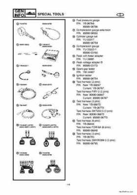 2004-2007 WaveRunner FX Cruiser High Output Service Repair Manual, Page 14