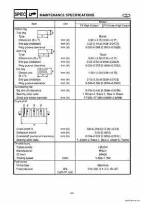 2004-2007 WaveRunner FX Cruiser High Output Service Repair Manual, Page 24